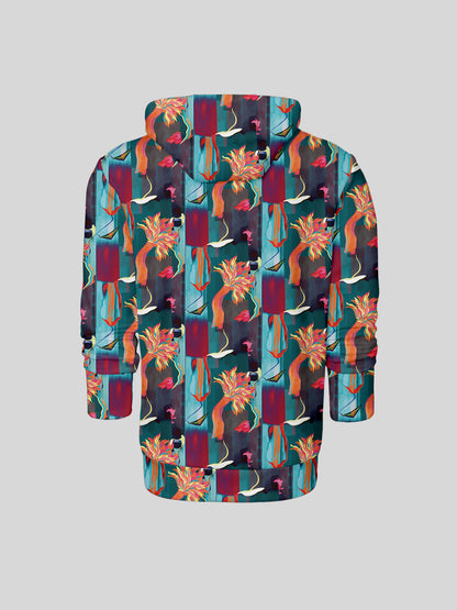 Botanical Energy Men's Golf Hooded Sweatshirt