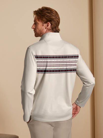 Not So Classic Men's Lightweight Golf Shirt Quarterzip UPF50+