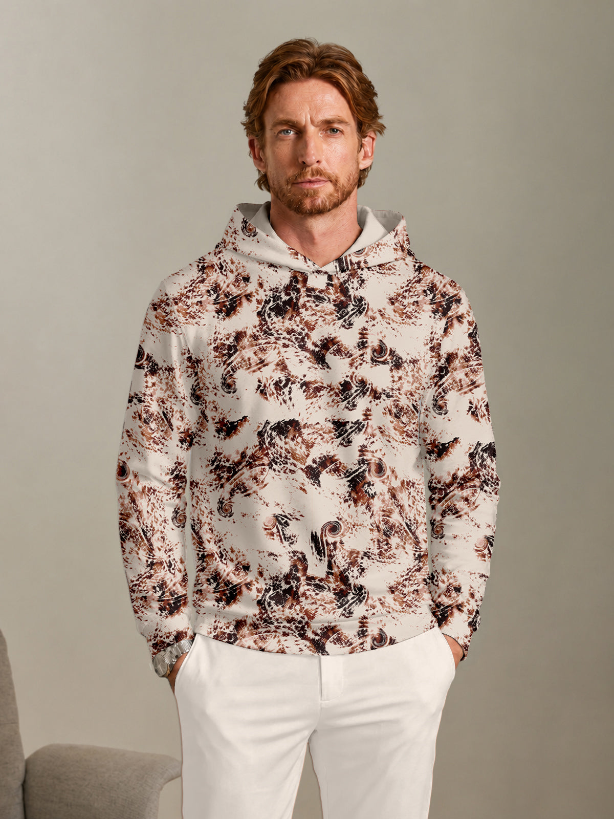 Inked Skins Men's Golf Hooded Sweatshirt