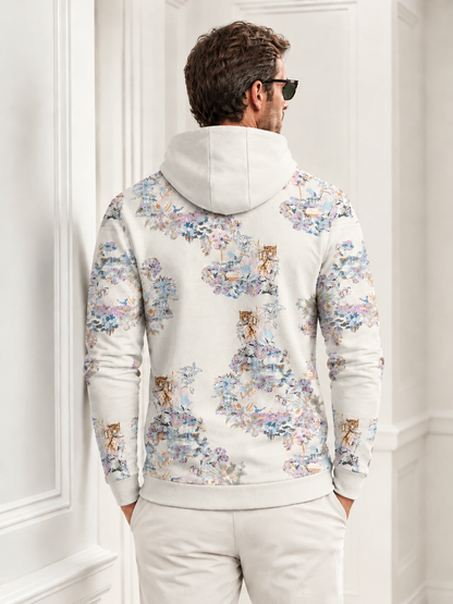 Botanical Energy Men's Golf Hooded Sweatshirt