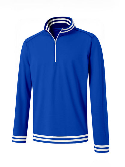 Navycore Men's Golf Shirt Quarterzip UPF50+