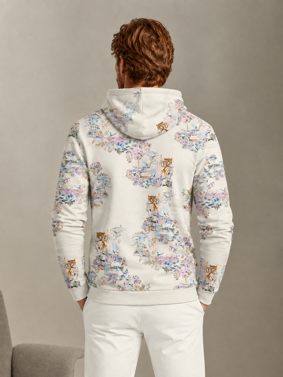 Botanical Energy Men's Golf Hooded Sweatshirt