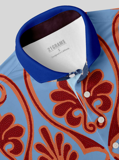 Botanical Energy Men's Polo Top UPF50+