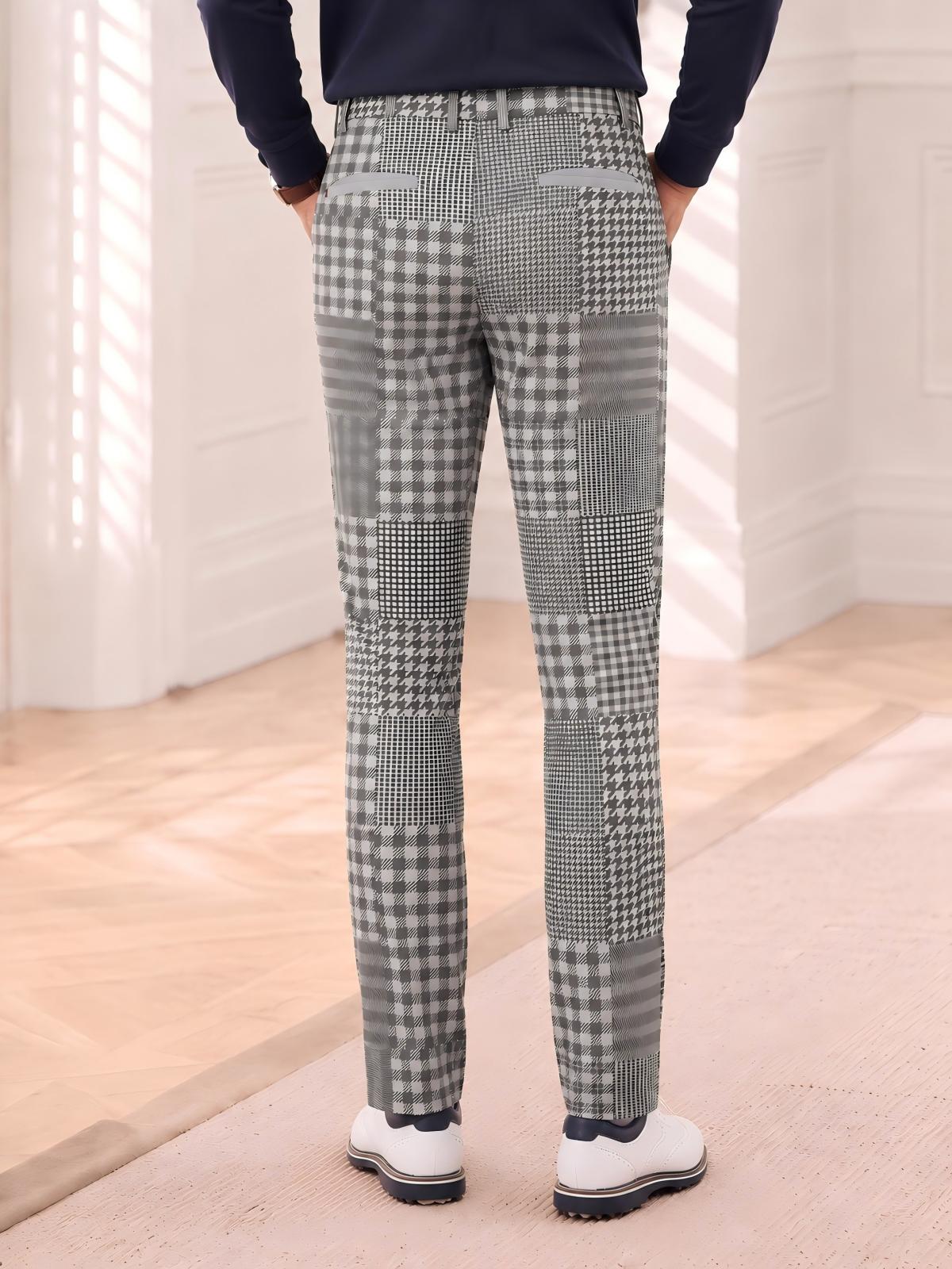 Fairway Patchwork Men's Tailored Performance Trouser