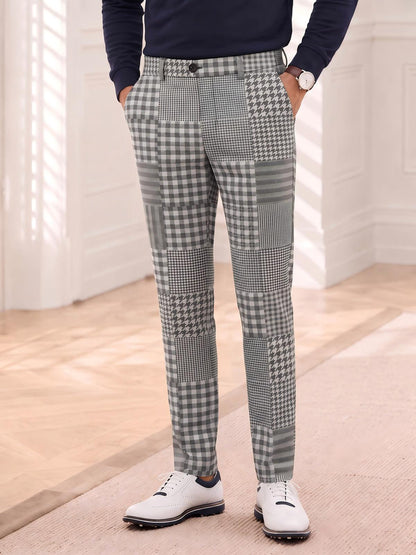 Fairway Patchwork Men's Tailored Performance Trouser