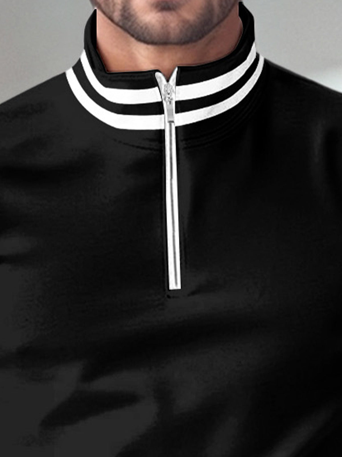 Navycore Men's Golf Shirt Quarterzip UPF50+