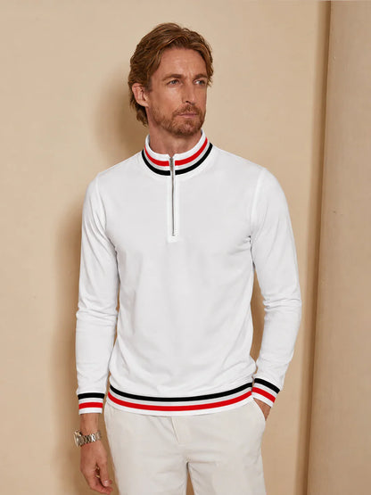 Navycore Herren Golfshirt Quarterzip UPF50+