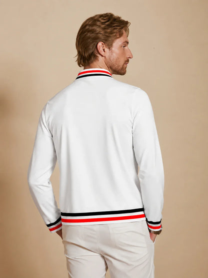 Navycore Herren Golfshirt Quarterzip UPF50+