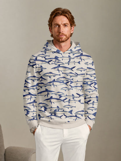 Wildlife Party Men's Golf Hooded Sweatshirt