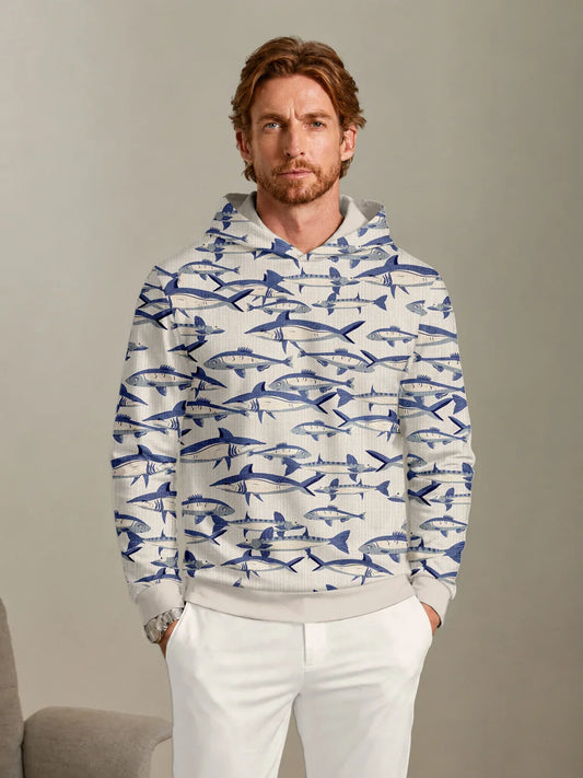 Wildlife Party Men's Golf Hooded Sweatshirt