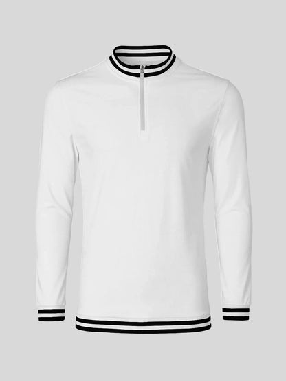 Navycore Men's Golf Shirt Quarterzip UPF50+