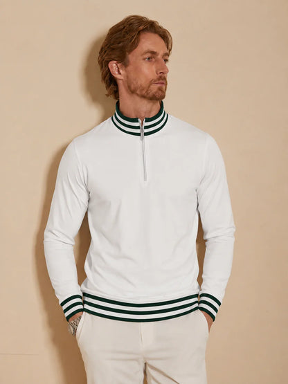 Navycore Herren Golfshirt Quarterzip UPF50+