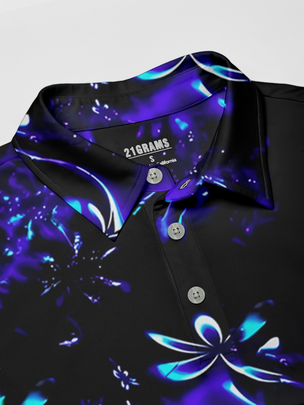 Botanical Energy Polo da Uomo UPF50+
