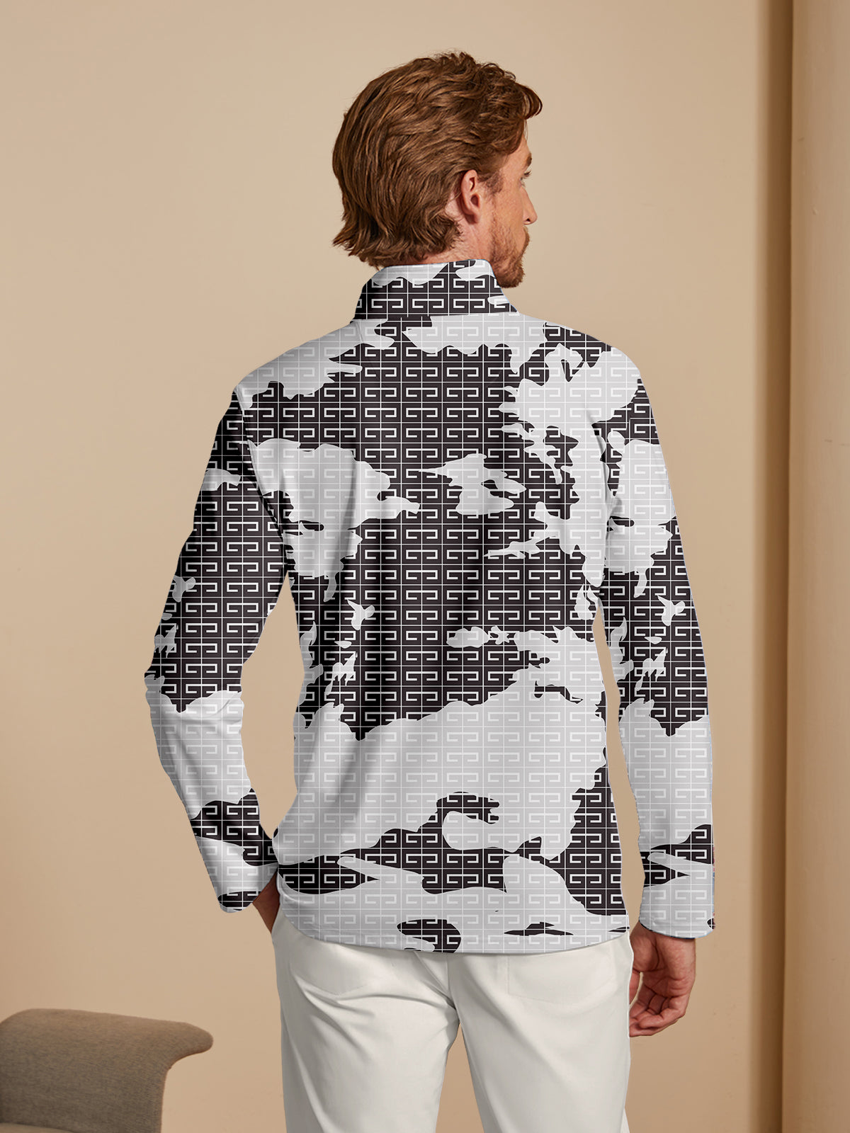 Not So Classic Men's Lightweight Golf Shirt Quarterzip UPF50+