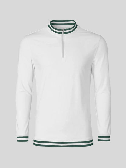 Navycore Men's Golf Shirt Quarterzip UPF50+