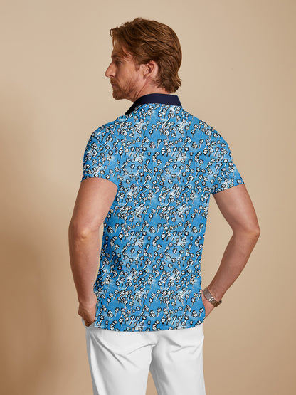 Botanical Energy Men's Polo Top UPF50+