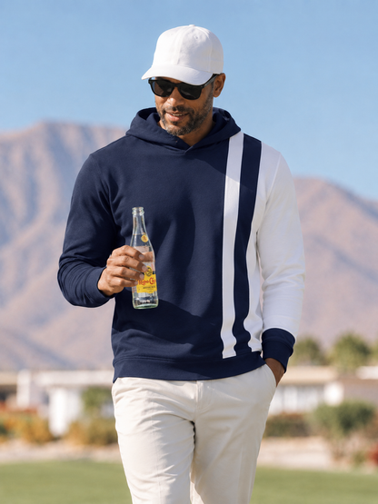 Sudadera con capucha de golf para hombre con diseño náutico y divertido