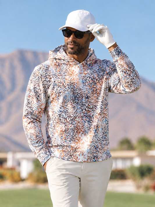 Inked Skins Men's Golf Hooded Sweatshirt