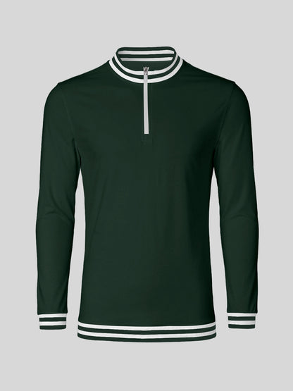 Navycore Heren Golfshirt Quarterzip UPF50+