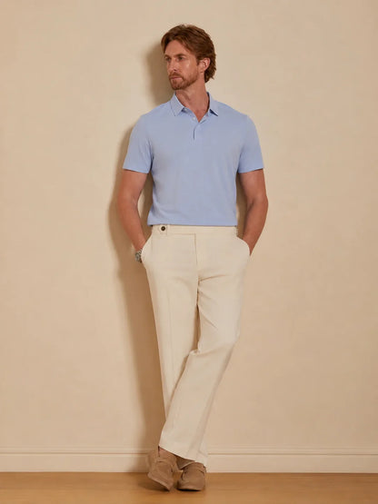 CotFlex Men's Piqué Cotton Blend Bonded Polo Shirt