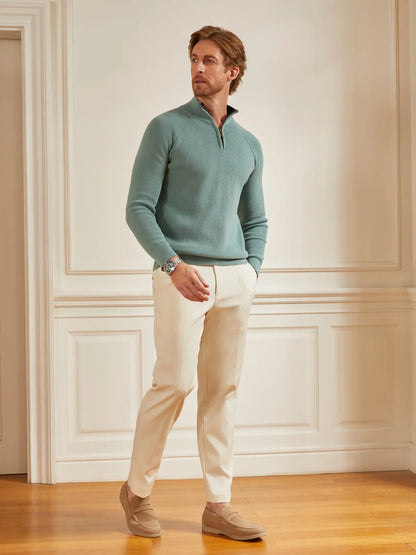 Herren Golf Quarter Zip Pullover „More Than Basic“