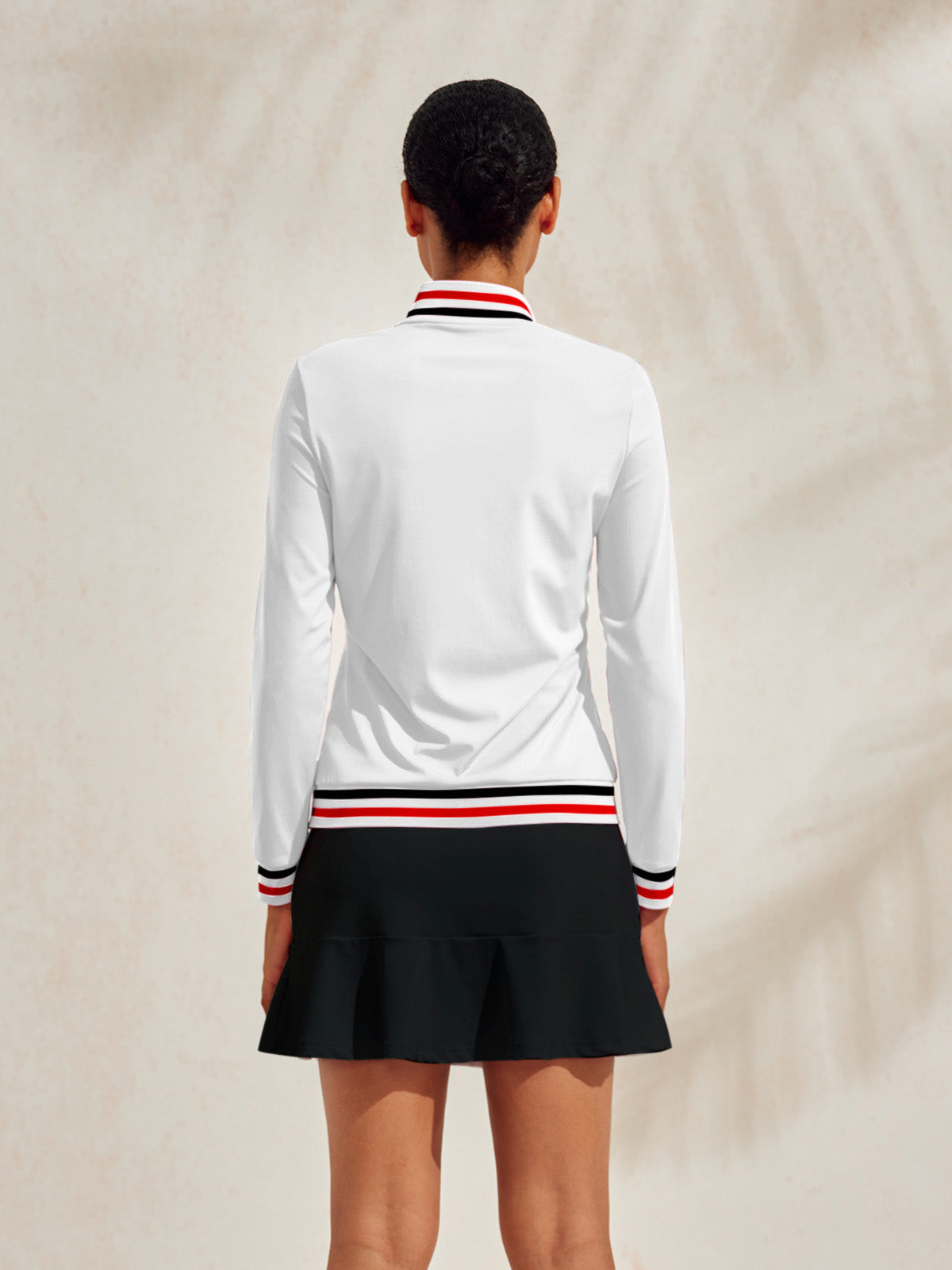 Navycore Women' Long Sleeve Golf Shirt Quarterzip UPF50+