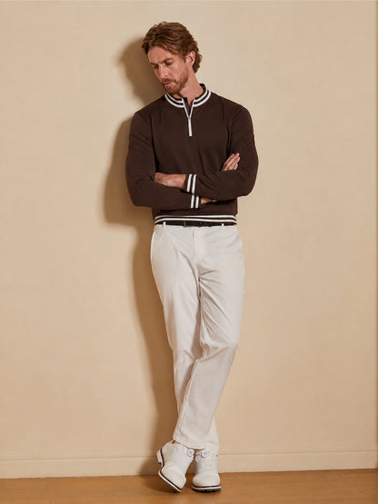 Navycore Heren Golfshirt Quarterzip UPF50+