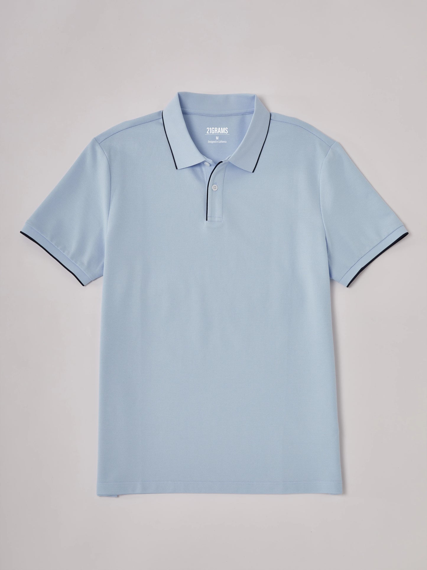 NudeMod Men's Cotton-Modal Polo Top