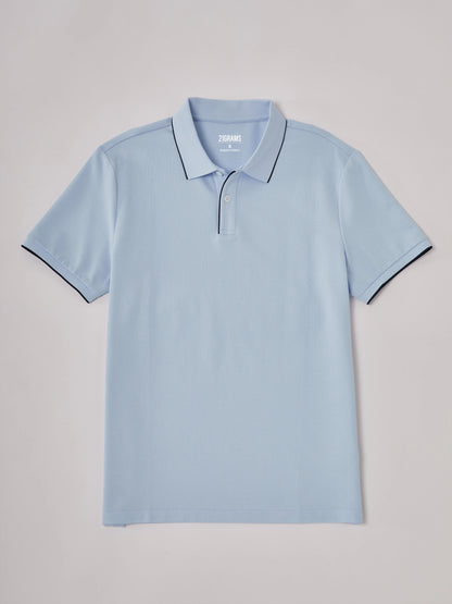 NudeMod Men's Cotton-Modal Polo Top