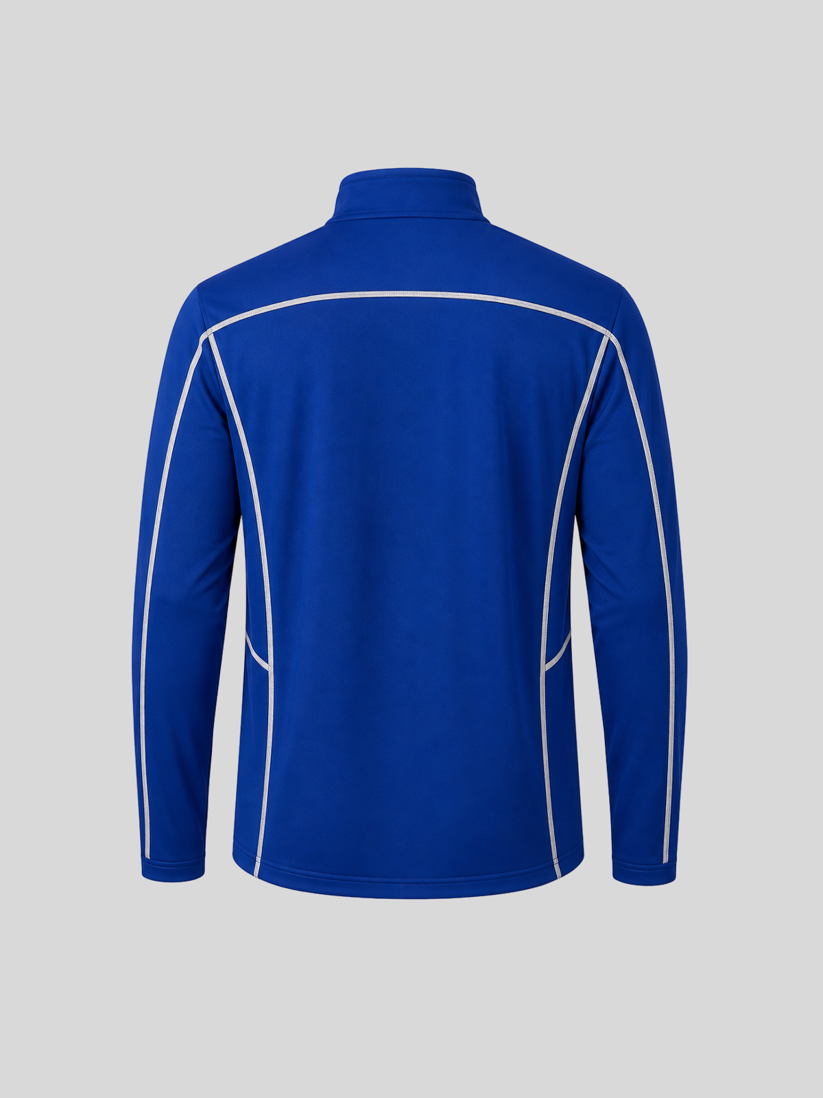 Polo de golf quart de zip homme Plus Que Basique UPF50+