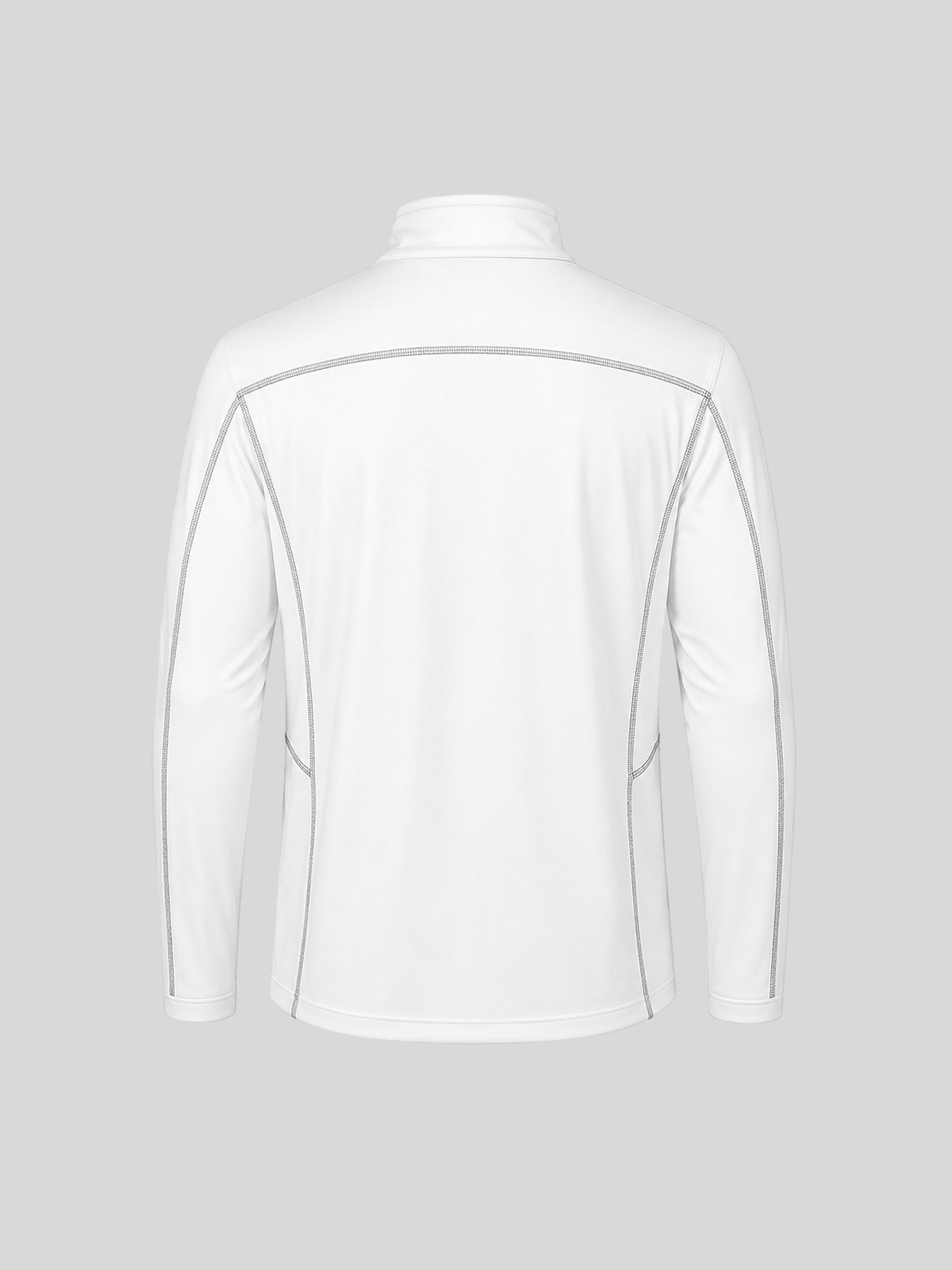 Polo de golf quart de zip homme Plus Que Basique UPF50+