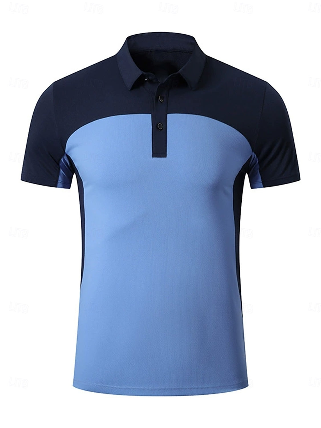 More Than Basic Men's Golf Shirt Quarterzip UPF50+