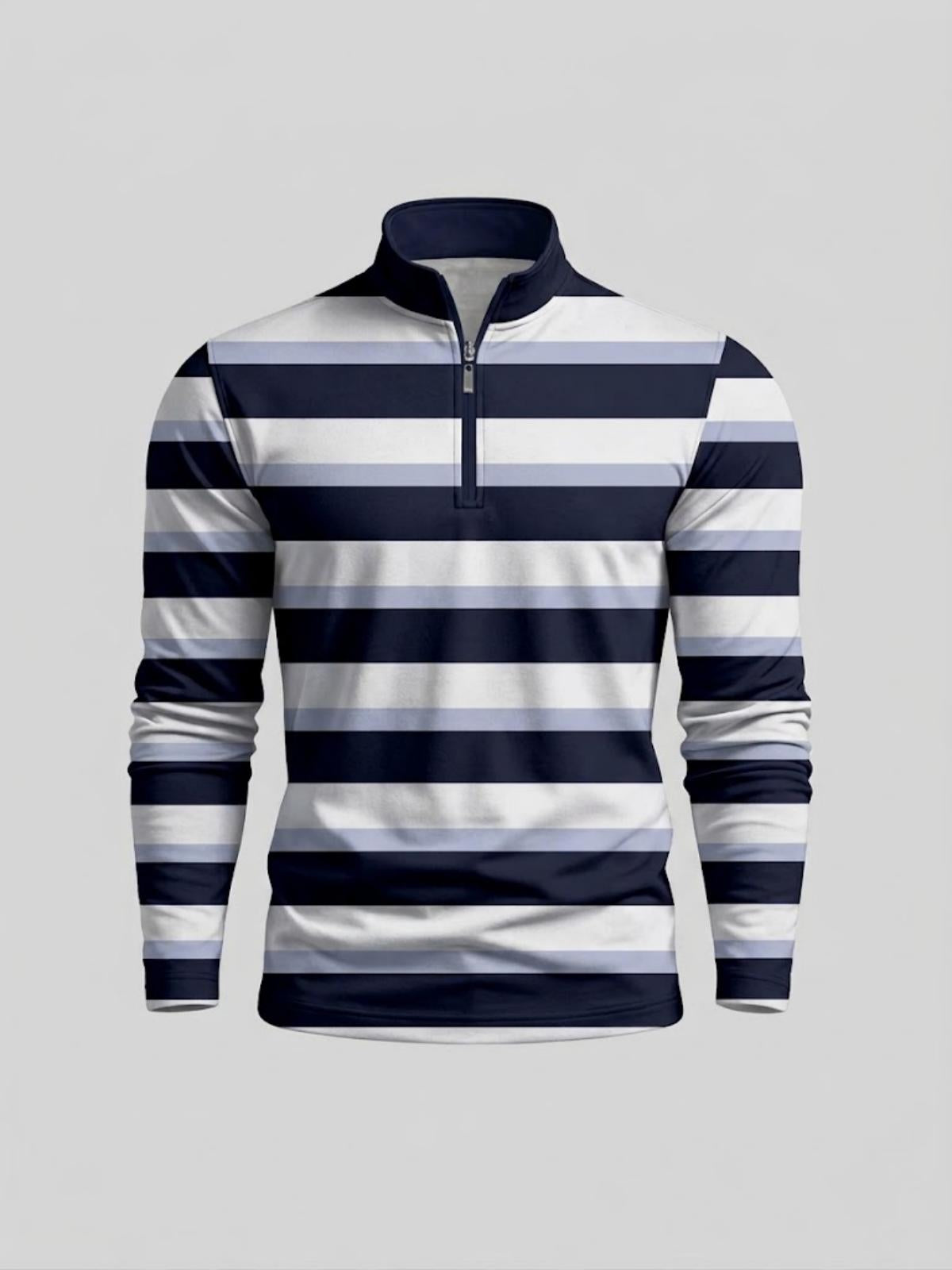 Not So Classic Men's Lightweight Golf Shirt Quarterzip UPF50+