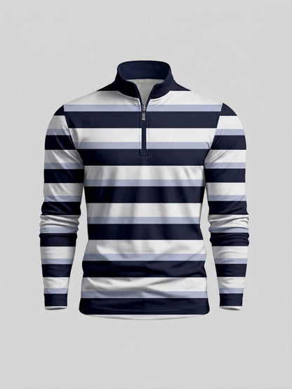 Not So Classic Men's Lightweight Golf Shirt Quarterzip UPF50+