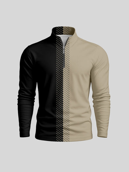 Not So Classic Men's Golf Shirt Quarterzip UPF50+