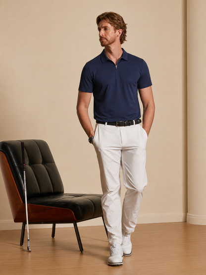 NyCool Men's Golf Shirt Quarterzip