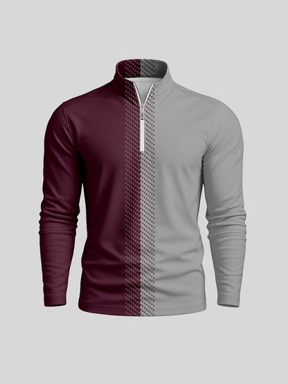 Not So Classic Men's Golf Shirt Quarterzip UPF50+
