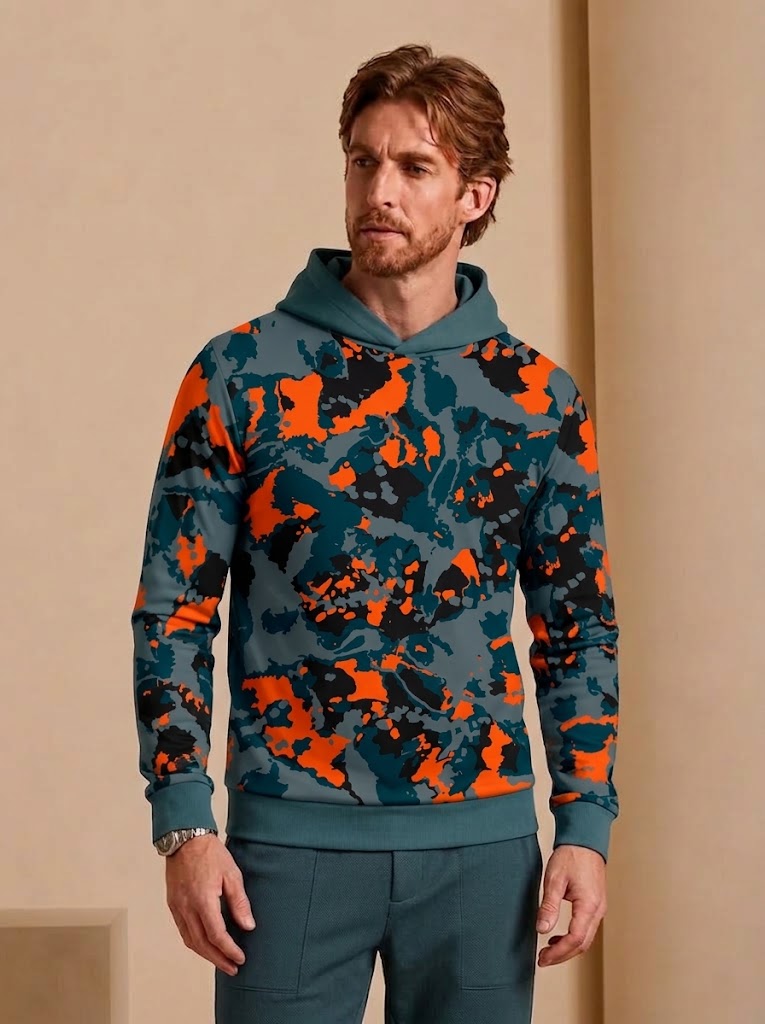 Inked Skins Men's Golf Hooded Sweatshirt