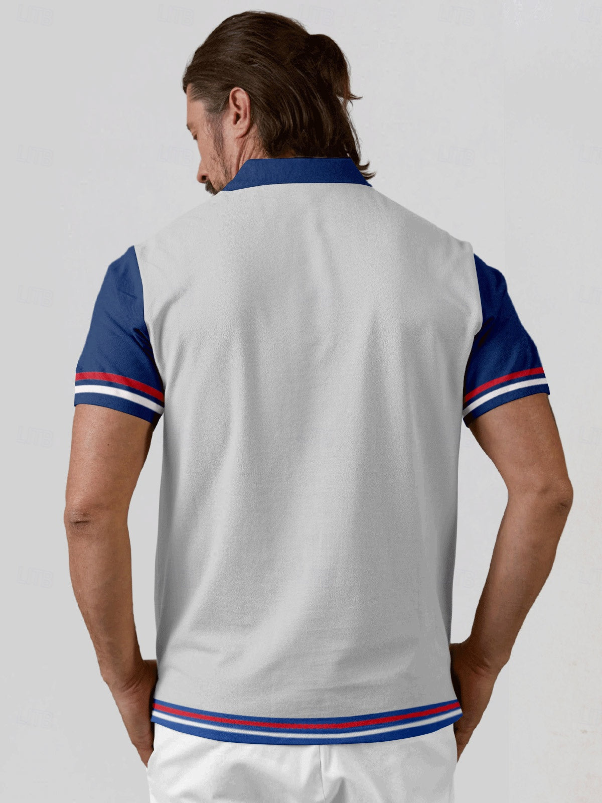 Playful Nautical Polo Top UPF50+