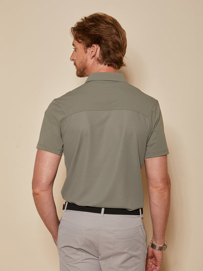 NyCool Men's Contrast Polo Shirt