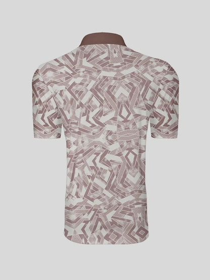 Air Brush Herren Polo-Shirt mit Rippkragen UPF50+