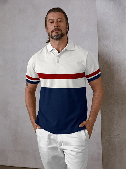 Playful Nautical Polo Top UPF50+