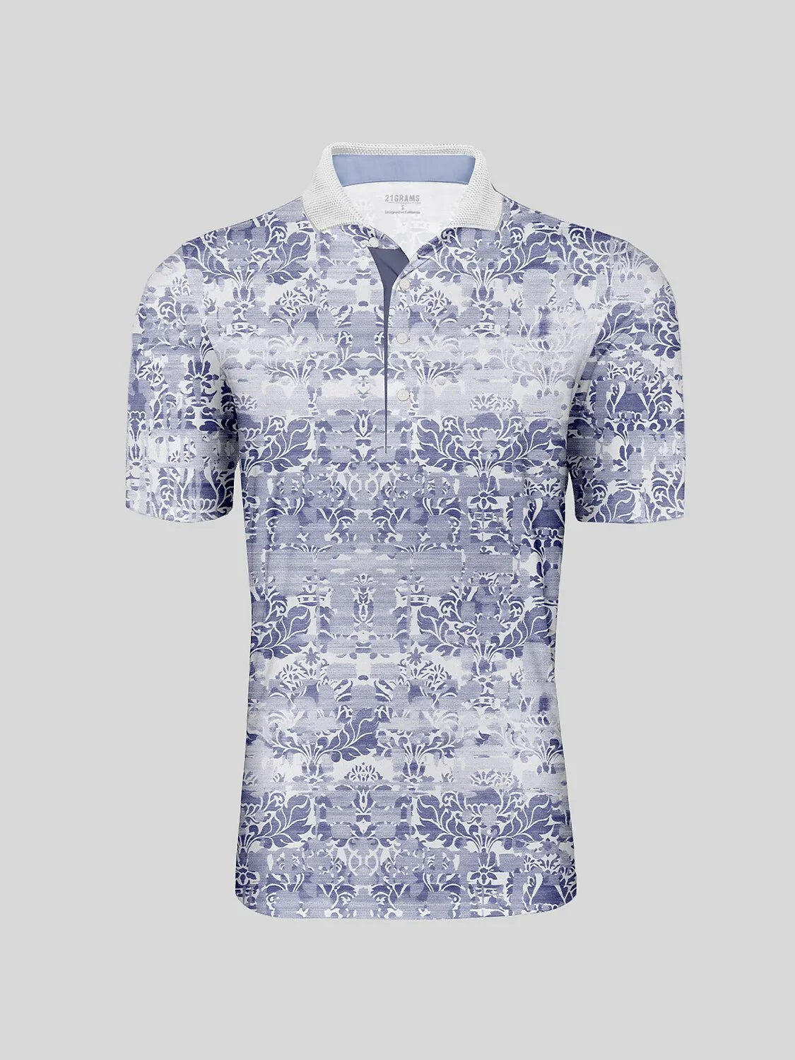 Hyped-up Tropical Herren Polo-Shirt mit Rippkragen UPF50+