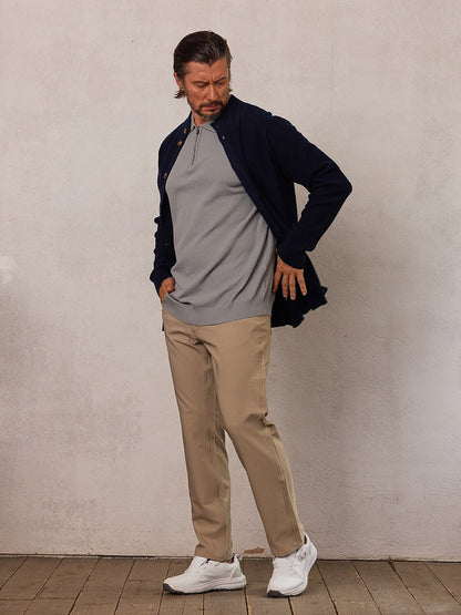 More Than Basic Golf Knit Button Up Cardigan