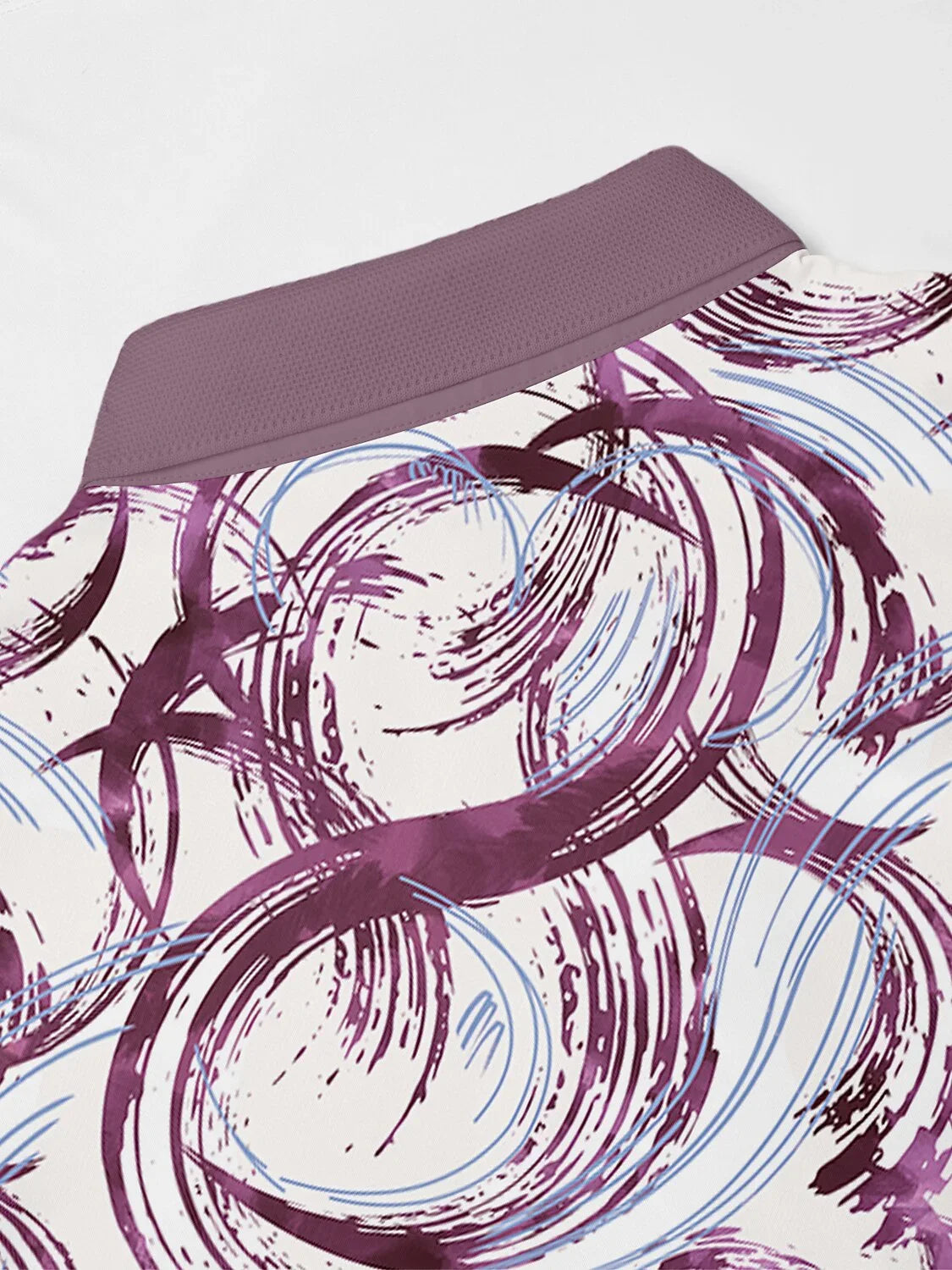 Air Brush Herren Polo-Shirt mit Rippkragen UPF50+