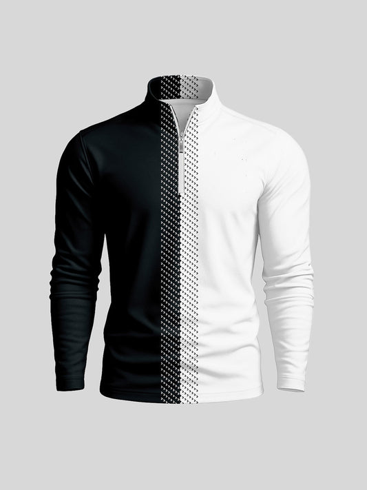 Not So Classic Men's Golf Shirt Quarterzip UPF50+