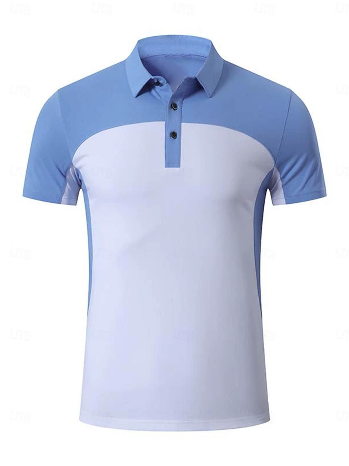 More Than Basic Men's Golf Shirt Quarterzip UPF50+