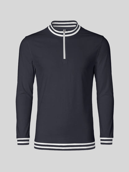 Navycore Heren Golfshirt Quarterzip UPF50+