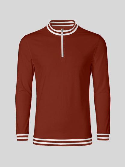 Navycore Heren Golfshirt Quarterzip UPF50+