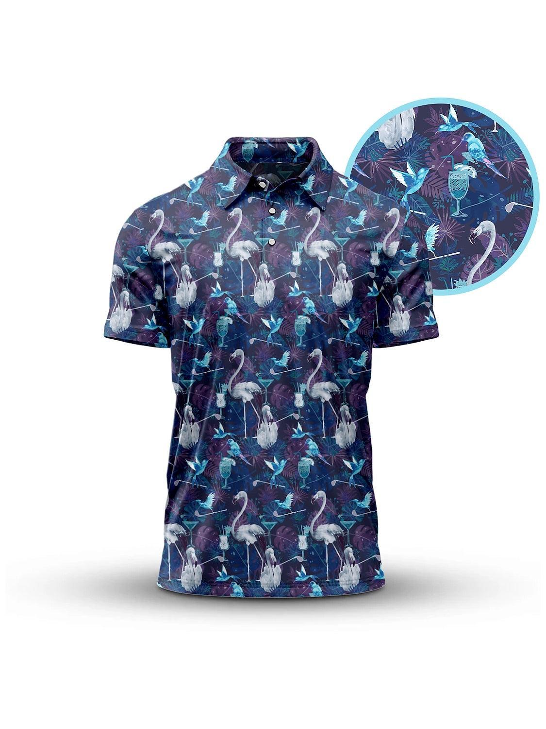 Wildlife Party Herren Polo-Shirt UPF50+